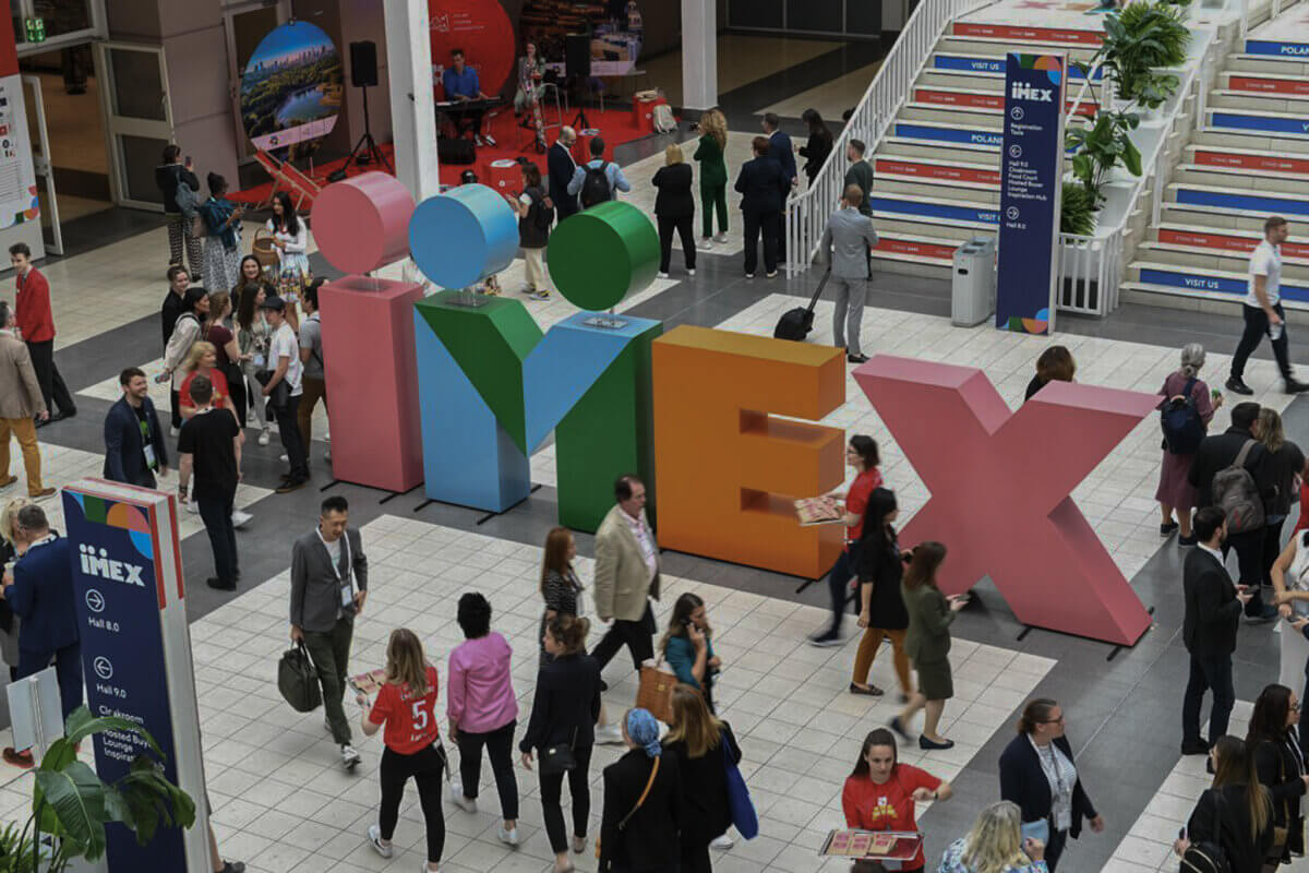 Wir auf der IMEX 2025